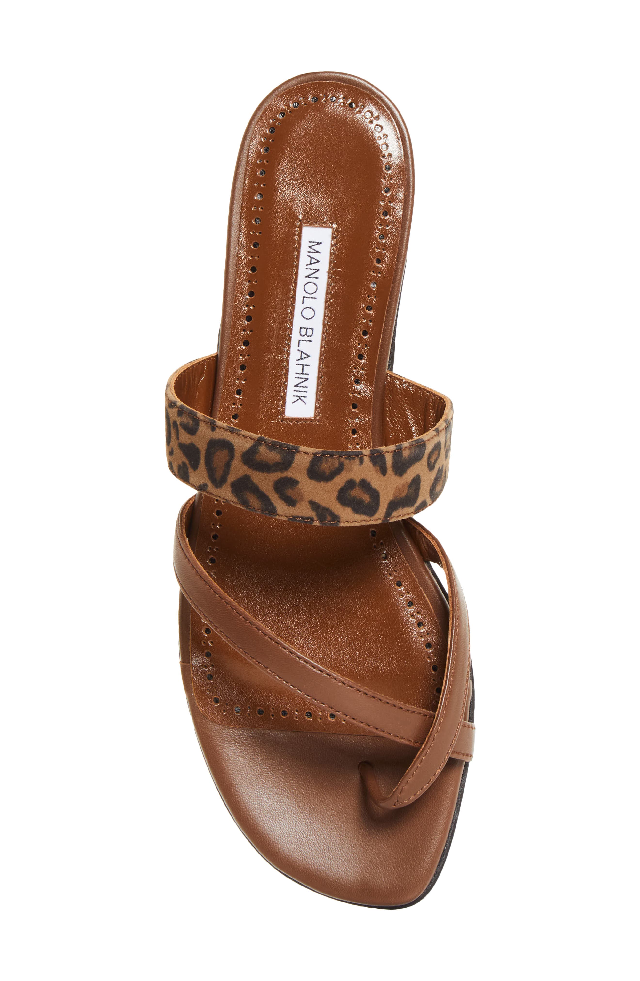 Manolo Blahnik Susa Crossover Sandal, Alternate, color, 