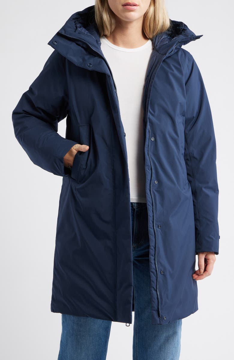 Helly Hansen Urban Pro Helly Tech<sup>®</sup> Down & Feather Fill Coat, Alternate, color, Navy
