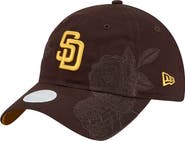 New Era Women's New Era Brown San Diego Padres Roses 9TWENTY Adjustable Hat