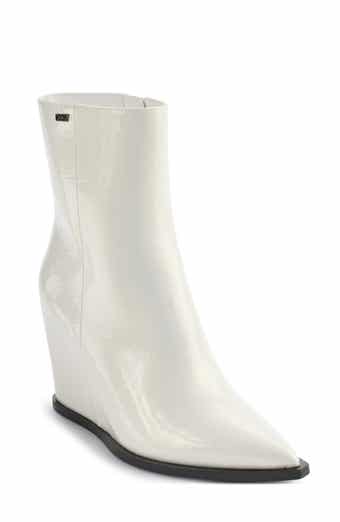 DKNY Iris Pointed Toe Wedge Bootie