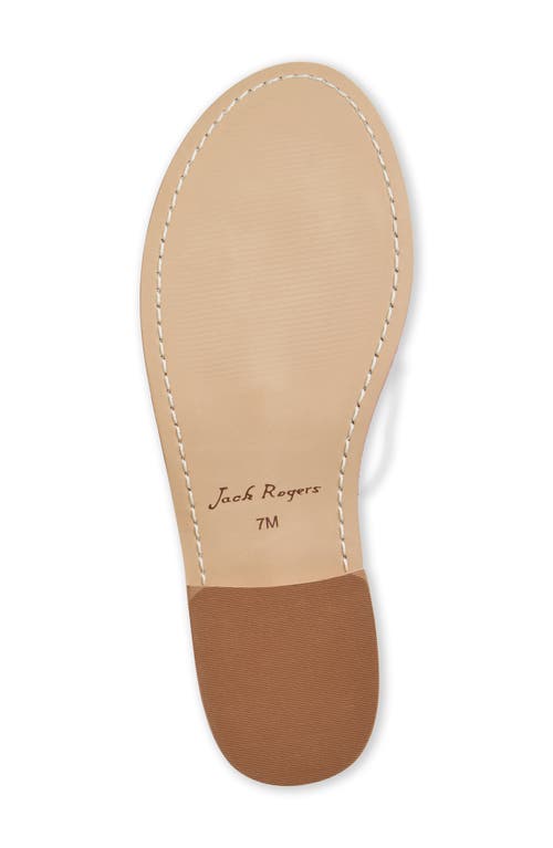 Jack Rogers Jacks Hydrangea Slide Sandal In Ivory Multi