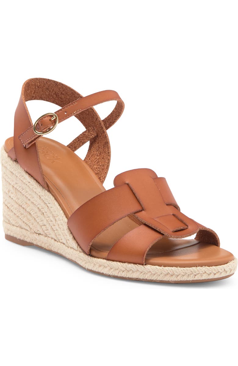 NORDSTROM RACK Renata Espadrille Wedge Sandal, Main, color, Tan Toffee