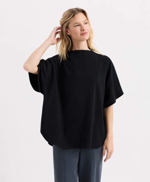 Organic Cotton Roam Capelet Top