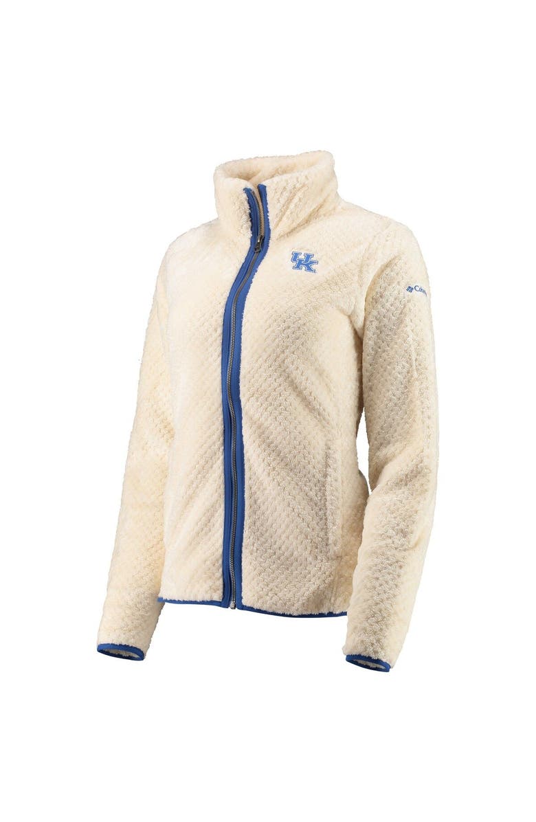 Columbia Women's Columbia Cream Kentucky Wildcats Fireside II Sherpa Full-Zip Jacket, Alternate, color, 