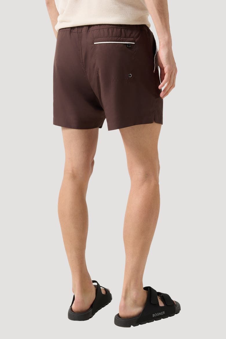 Paul Swim Shorts, Alternate, color, Dark brown