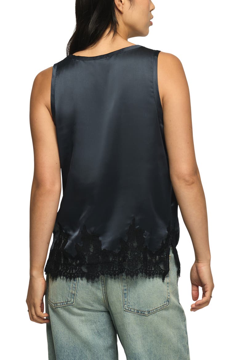 Lace Hem Swing Tank, Alternate, color, OMBRE BLUE