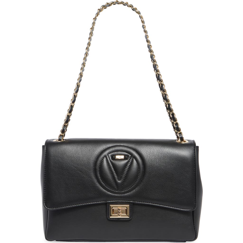 Valentino By Mario Valentino Posh Signature Shoulder Bag In Black