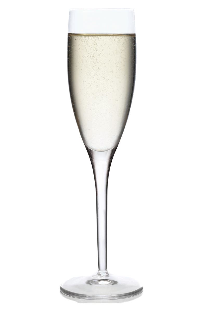 Luigi Bormioli Michelangelo Set of 8 Champagne Flutes, Main, color, 