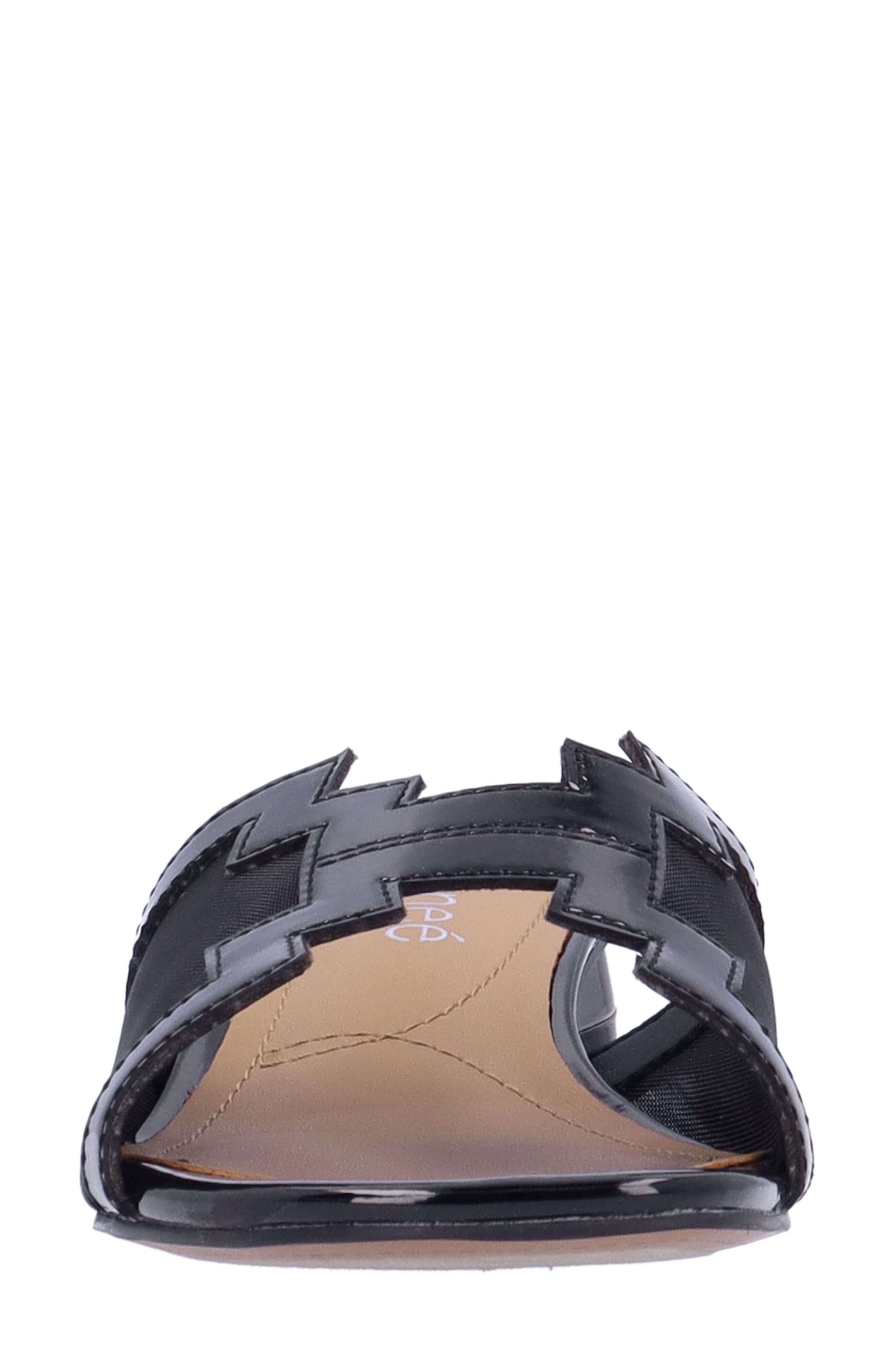 J. Reneé Amorra Slide Sandal, Alternate, color, Black