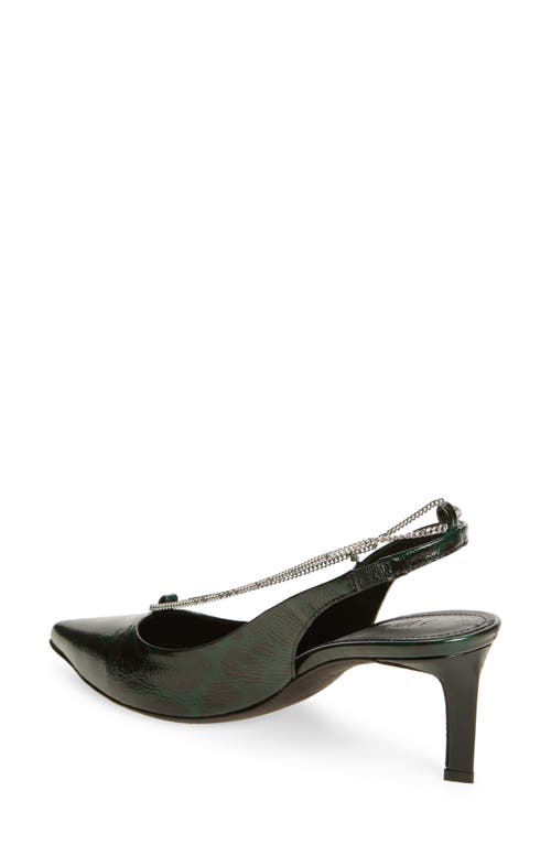 Zadig & Voltaire First Night Slingback Pump In Abyss