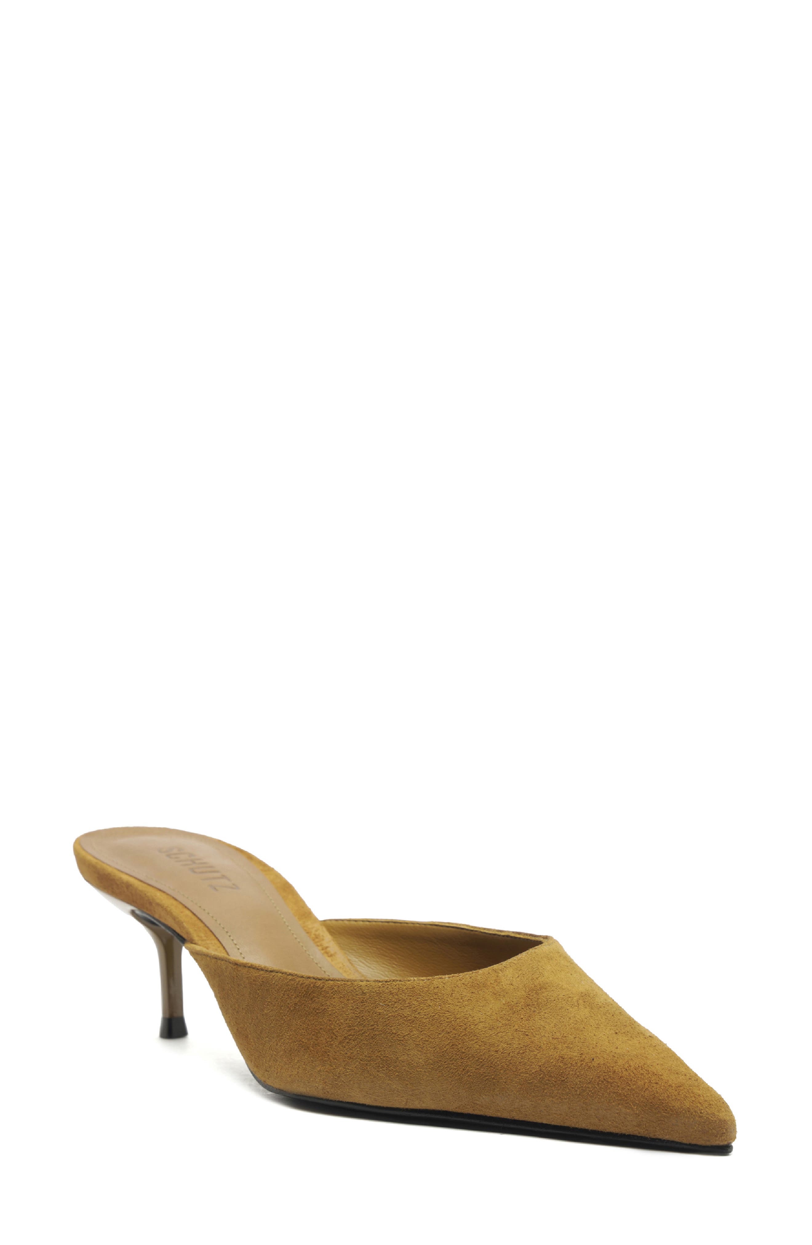 Schutz Julie Pointed Toe Mule, Main, color, 