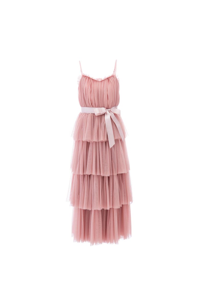 Tulleen Firenze Dress, Main, color, Blush