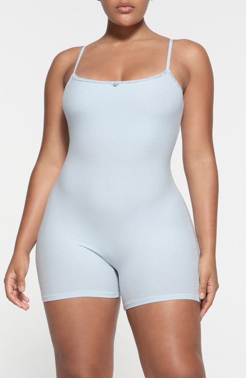 Soft Lounge Lace Romper (Regular & Plus)