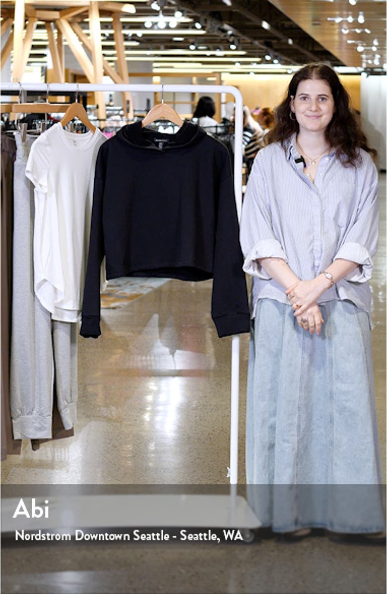 Happiness Crop Hoodie, sales video thumbnail