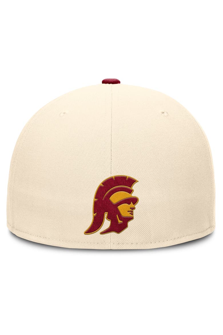 Men's Nike Natural USC Trojans 2026 Primetime Natural True Fitted Hat, Alternate, color, Natural