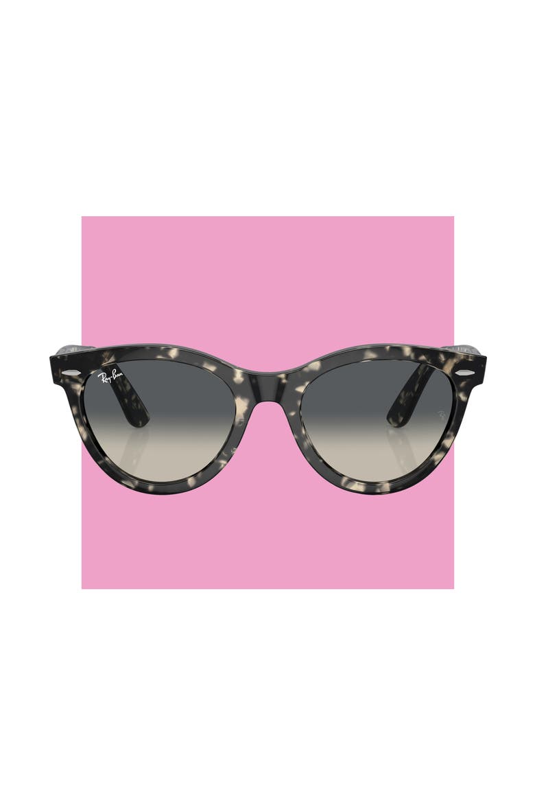 Way Wayfarer 51mm Oval Sunglasses, Alternate, color, GUNMETAL TORT