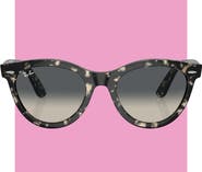Ray-Ban Wayfarer Way 54mm Gradient Oval Sunglasses