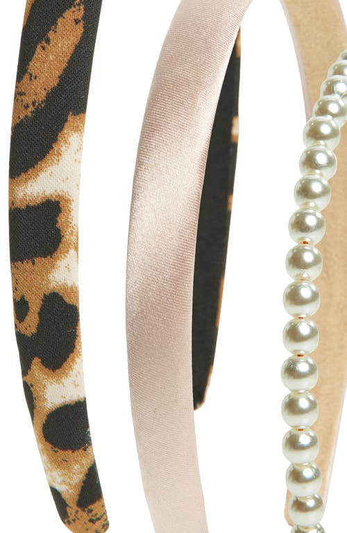 Bp. Pretty Set Of 3 Headbands In Multi