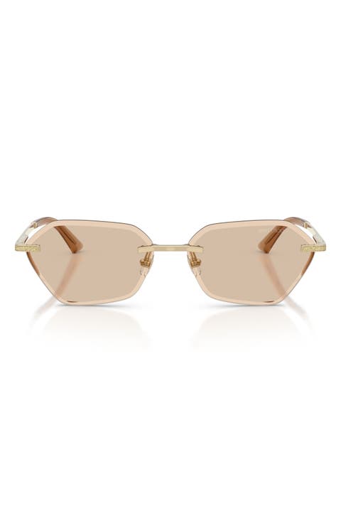 Abby 58mm Irregular Sunglasses