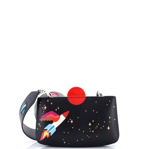 Space Sac a Malice Handbag Monsieur with Lizard 23