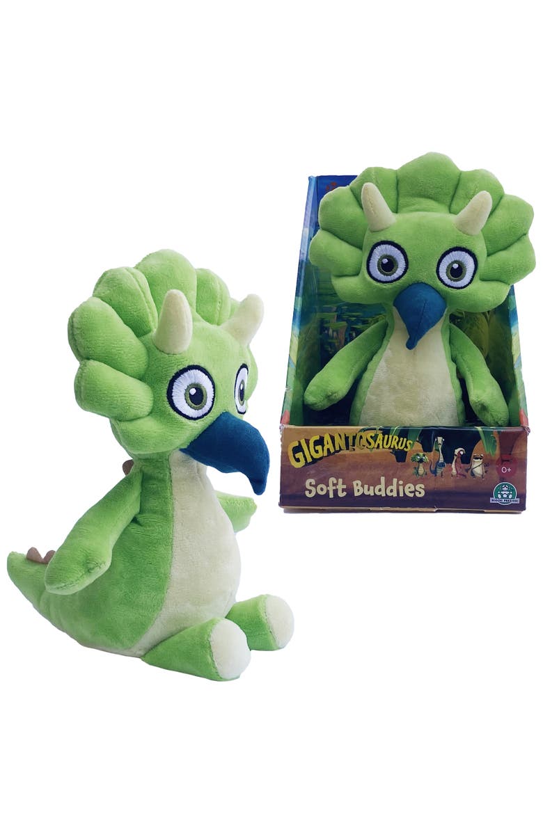 Gigantonarus 10 Inch Dinosaur Soft Plush Tiny Ages 1+, Alternate, color, Multicolored