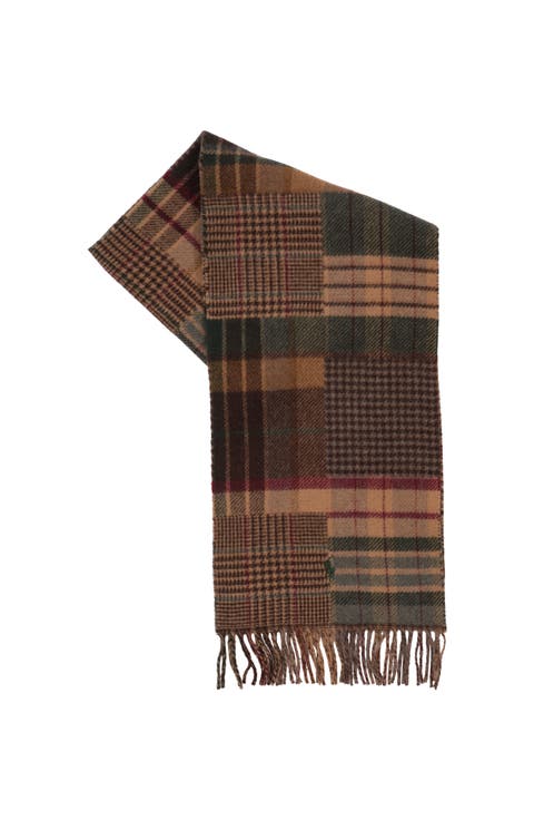 Menswear Patchwork Scarf