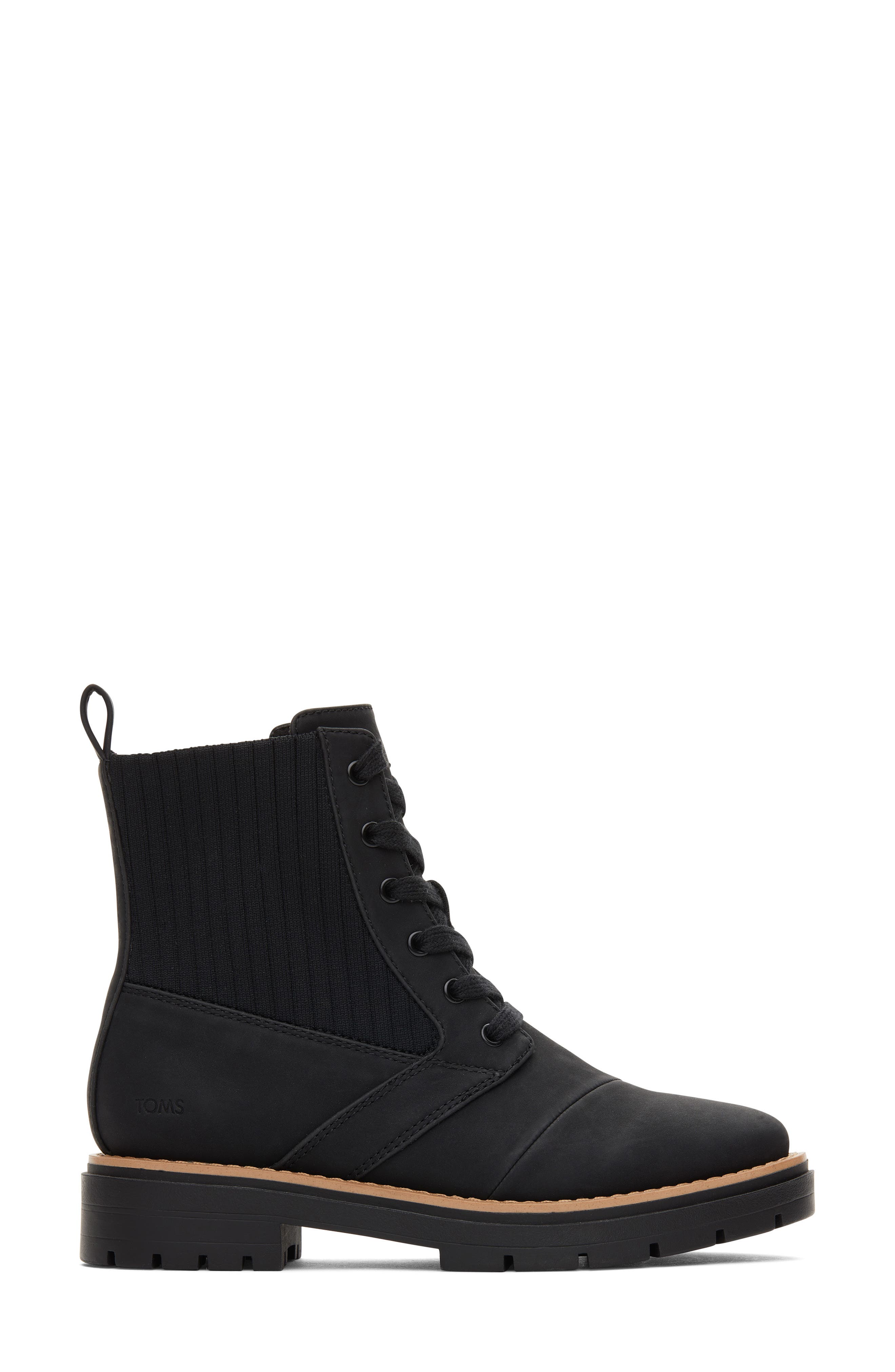 TOMS Ionie Lace-Up Boot, Alternate, color, 