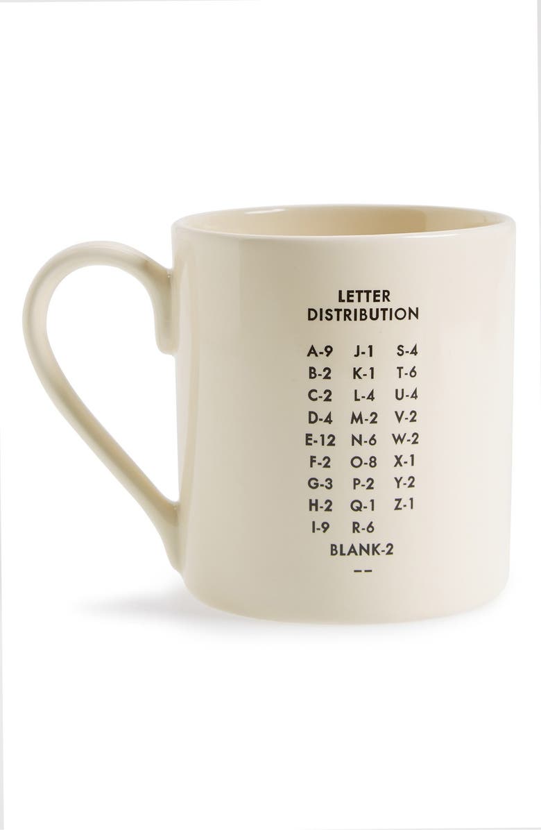 Wild & Wolf Wild and Wolf 'Scrabble<sup>®</sup>' Coffee Mug, Alternate, color,