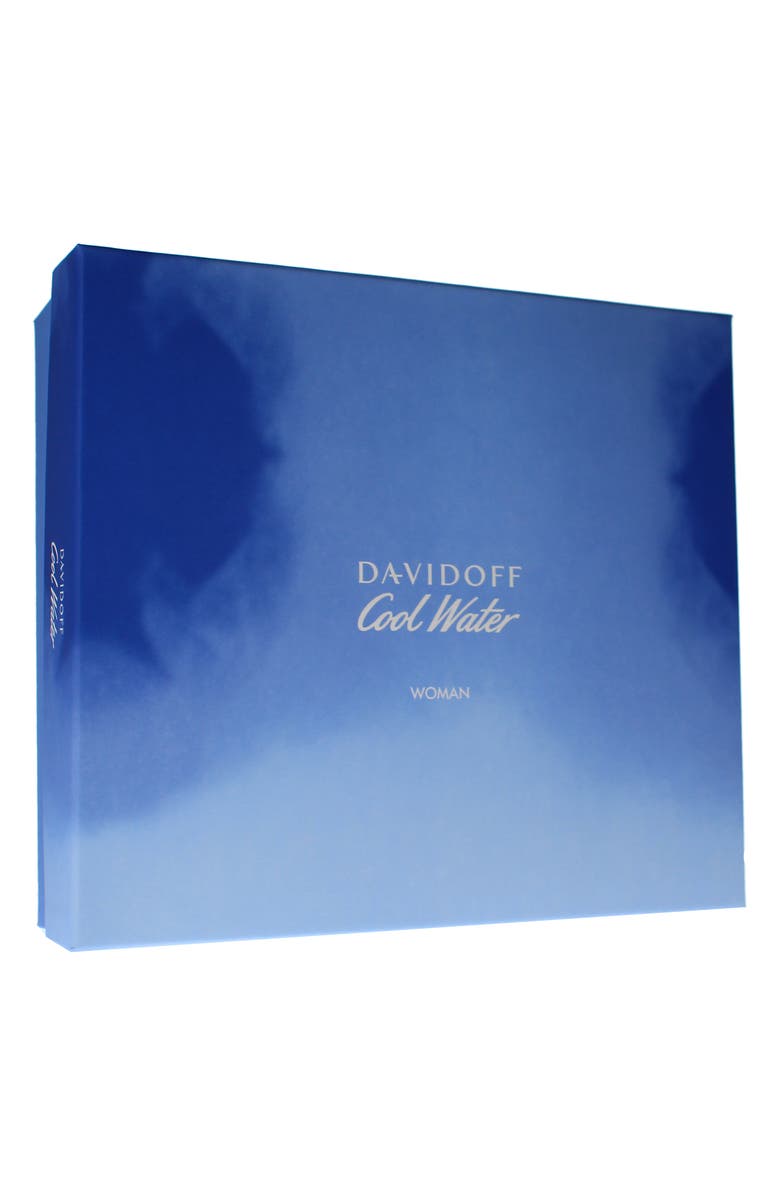 DAVIDOFF COOL WATER Cool Water For Her 3-Piece Fragrance Gift Set, Alternate, color, 