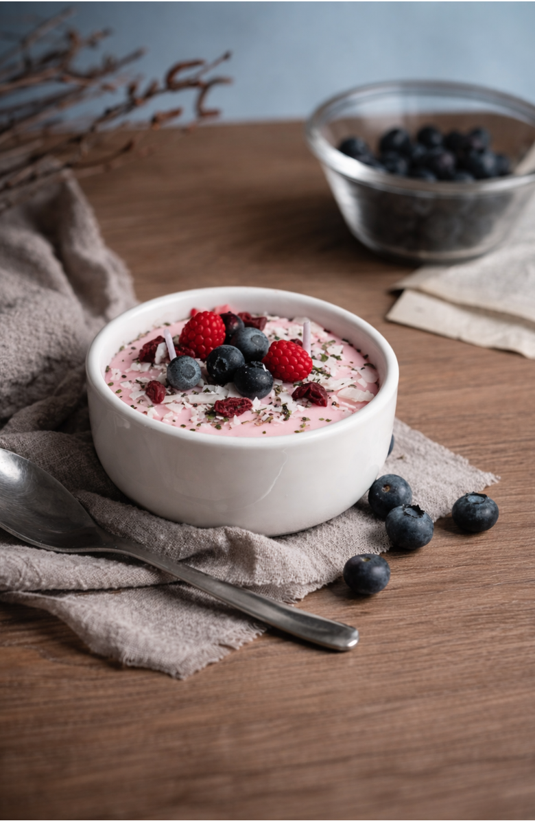 Southlake gifts Acai Bowl Candle, Alternate, color, Pink