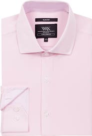 W.R.K Slim Fit Solid Performance Dress Shirt