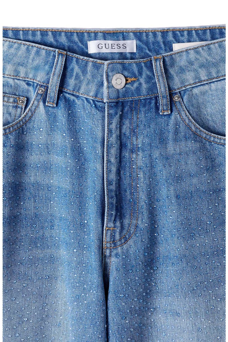 Alba High Waist Wide Leg Jeans, Alternate, color, BLUE