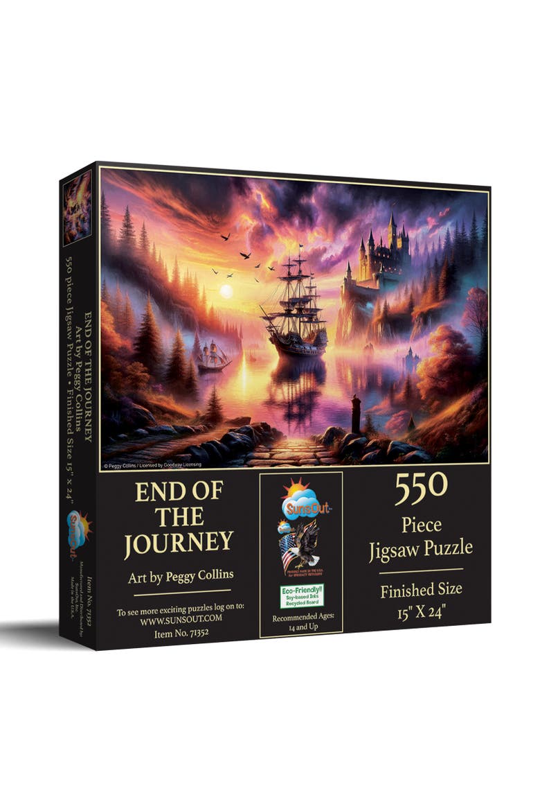 End of Journey 550 piece Jigsaw Puzzle for Adults, Main, color, Multicolor