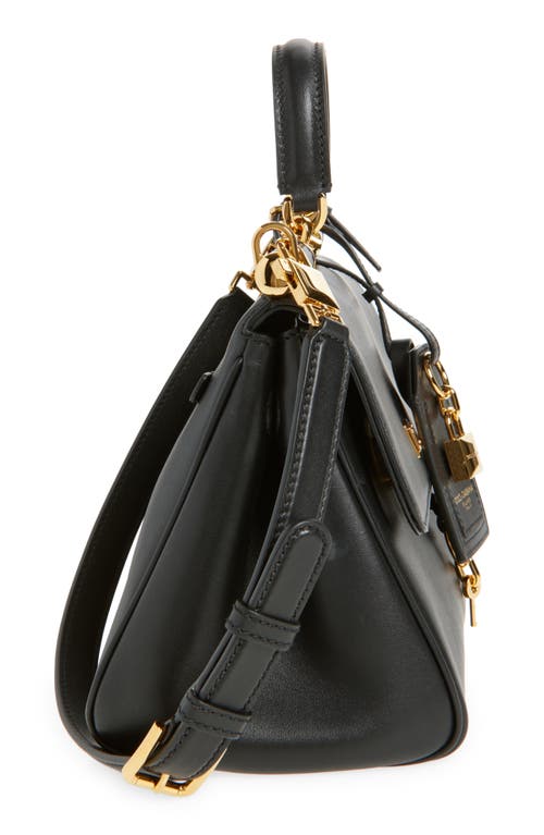 Dolce & Gabbana Dolce&gabbana My Sicily Plongé Leather Top Handle Bag