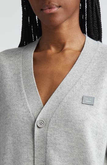 【Acne Studios】 24FW Face Logo Patch Cardigan カーディガン 26472002_57017317_600.jpg