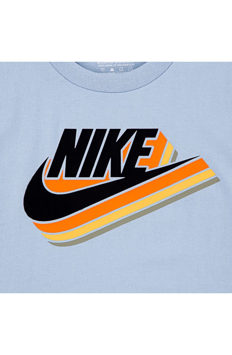 Nike Kids' Swoosh Graphic T-Shirt & Knit Cargo Shorts Set, Alternate, color, Neutral Olive