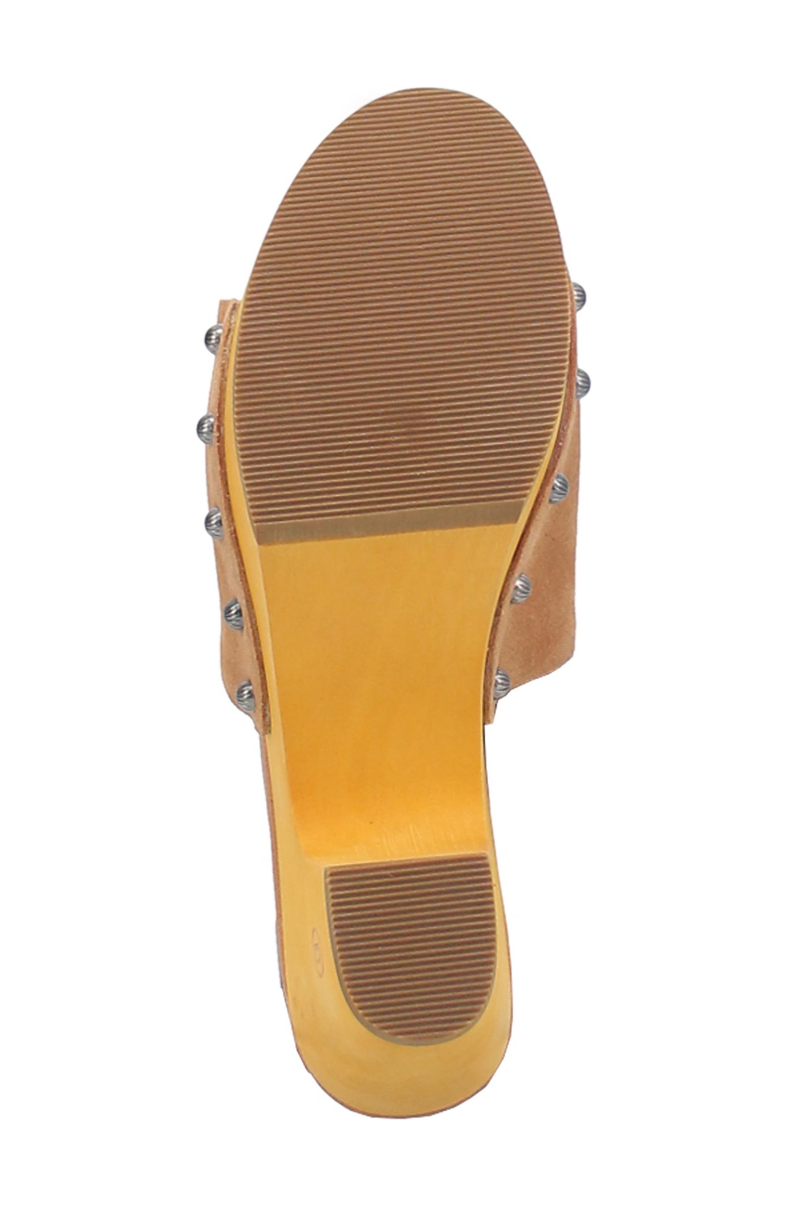 Dingo Beechwood Platform Side Sandal, Alternate, color, 