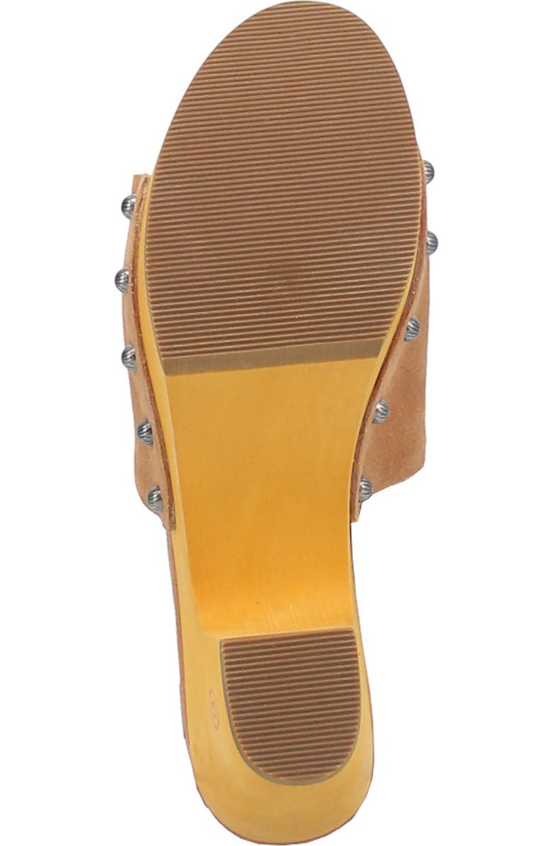 Dingo Beechwood Platform Side Sandal, Alternate, color,