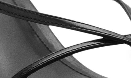 Mango Ankle Strap Sandal In Black