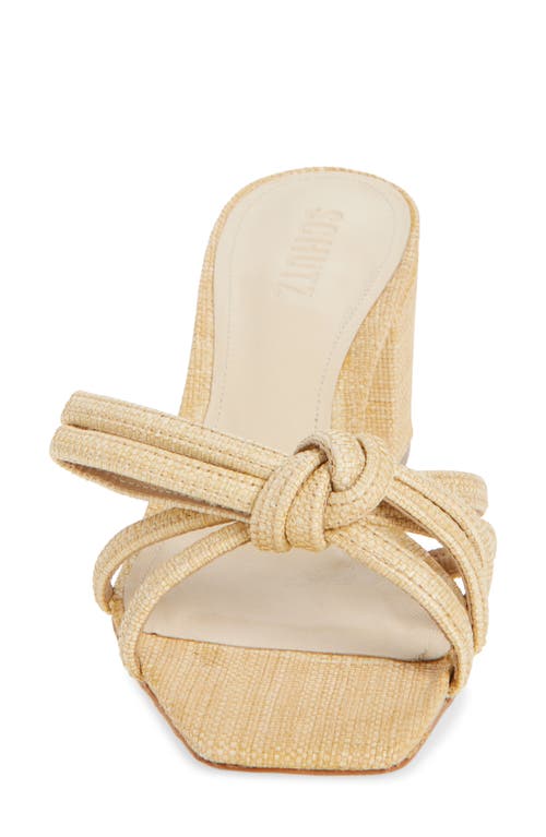 Schutz Blossom Block Heel Sandal