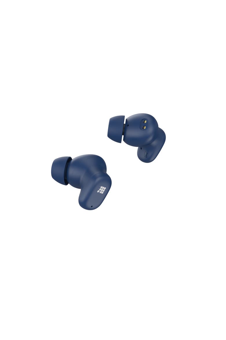 Power Earbuds Bluetooth 6.0, 55ms Latency, 5H Playback, 500mAh Case, ANC, USB-C Charging, Touch Controls, Voice Assistant, Alternate, color, Blue