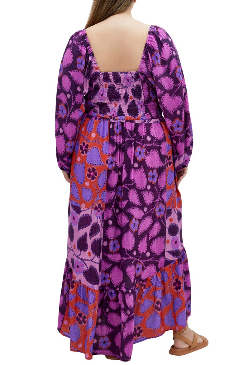 Gracie Print Long Sleeve Maxi Dress, Alternate, color, PLAYDATE