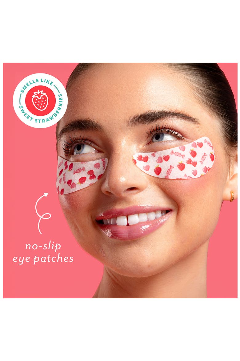 Eye Want Candy 5-Pack Smoothing & Hydrating No-Slip Eye Patches, Alternate, color, NO COLOR