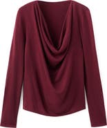 MANGO Cowl Neck Sweater