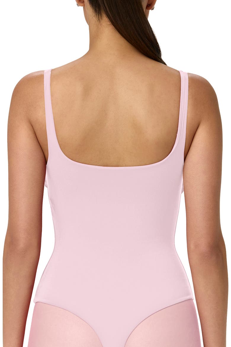 Rosette Bust Bodysuit, Alternate, color, COTTON CANDY