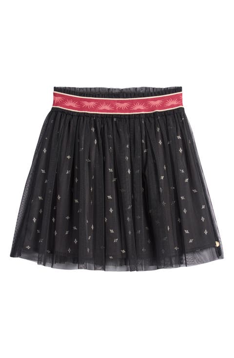 Kids' Abstract Print Tulle Skirt