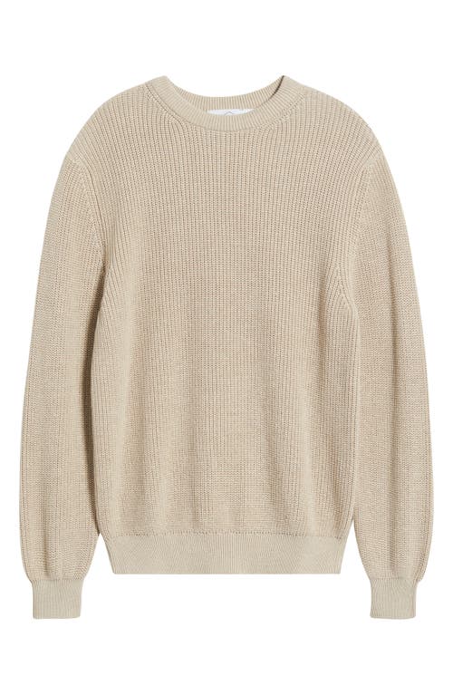Alex Crane Bay Organic Cotton Sweater In Brown