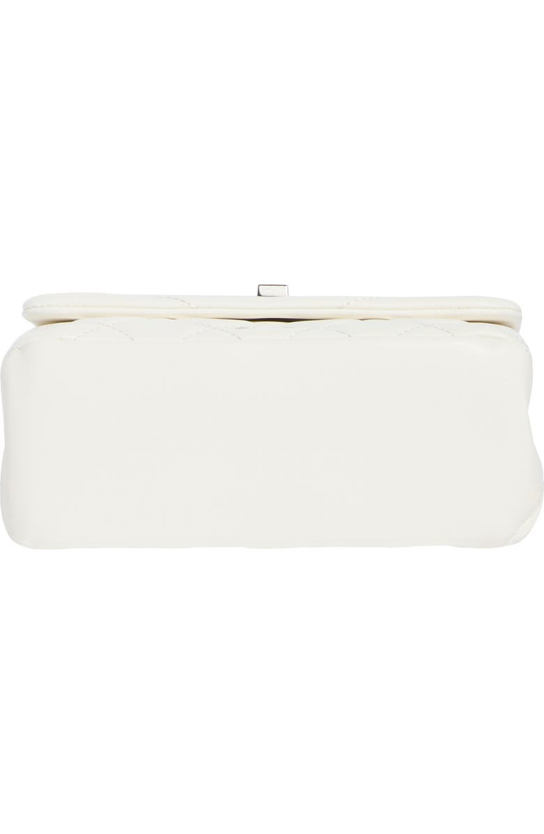 ALDO Alnilam Quilted Crossbody Bag, Alternate, color, White