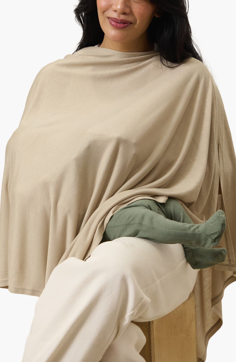 Solly Baby Nursing Cover, Main, color, Taupe