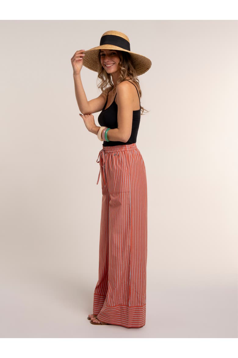 Danna Beach Pant, Alternate, color, Coral